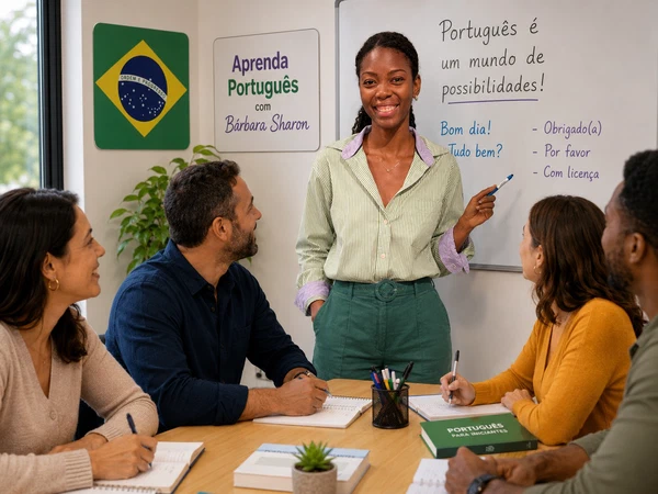 Barbara Sharon, professora de português brasileiro