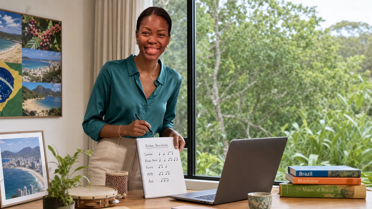 Brazilian Portuguese lessons in Bonogin - online and in-person Gold Coast options with Barbara Sharon