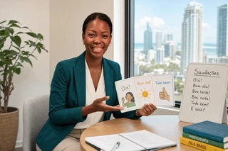 Aulas de português brasileiro em Broadbeach: opções online e presenciais na Gold Coast com Barbara Sharon
