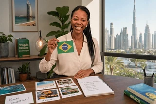 Aprenda português em Dubai | Aulas online com Barbara Sharon - aulas de português brasileiro com Barbara Sharon