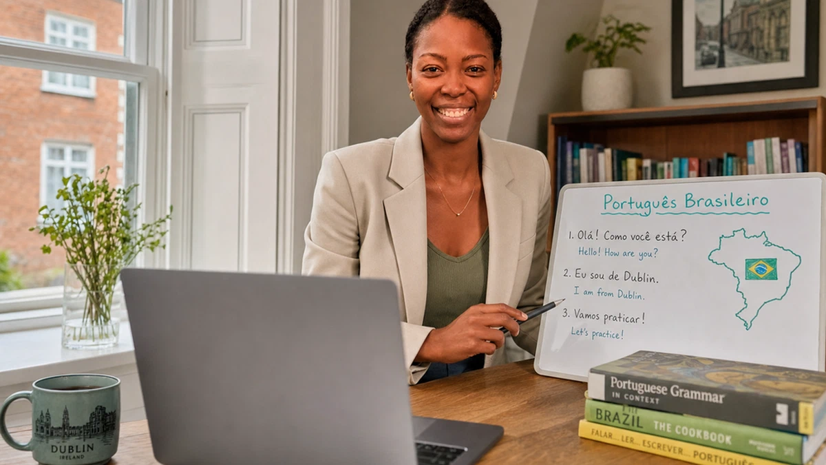 Learn Portuguese in Dublin | Online Lessons with Barbara Sharon - Brazilian Portuguese lessons with Barbara Sharon