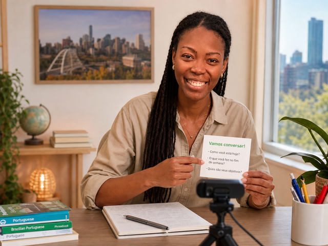 Learn Brazilian Portuguese in Edmonton | Private & Group Online Lessons - Brazilian Portuguese lessons with Barbara Sharon