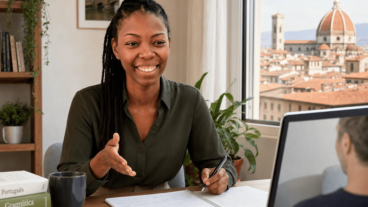 Learn Brazilian Portuguese in Florence | Online Lessons - Brazilian Portuguese lessons with Barbara Sharon
