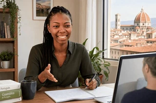 Aprenda português brasileiro em Florença | Aulas online - aulas de português brasileiro com Barbara Sharon