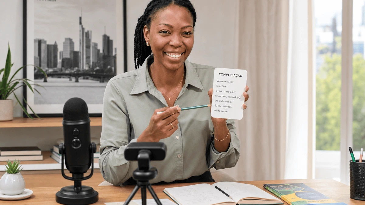 Learn Brazilian Portuguese in Frankfurt am Main | Online Lessons - Brazilian Portuguese lessons with Barbara Sharon