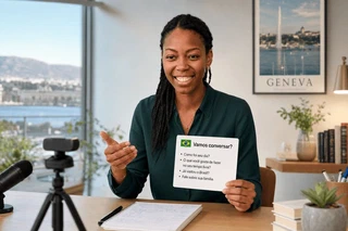 Aprenda português brasileiro em Genebra | Aulas online particulares e em grupo - aulas de português brasileiro com Barbara Sharon