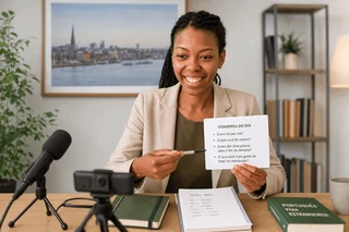 Aprenda português brasileiro em Hamburgo | Aulas online - aulas de português brasileiro com Barbara Sharon