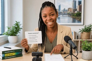 Aprenda português brasileiro em Hamilton | Aulas online particulares e em grupo - aulas de português brasileiro com Barbara Sharon
