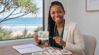 Aulas de português brasileiro em Kingscliff: opções online e presenciais na Gold Coast com Barbara Sharon