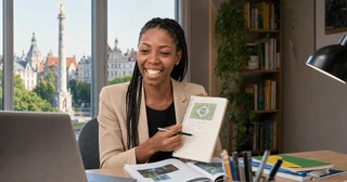 Barbara Sharon, profesora y tutora de portugués brasileño