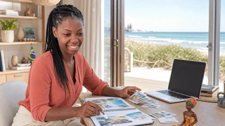 Aulas de português brasileiro em Mermaid Beach: opções online e presenciais na Gold Coast com Barbara Sharon