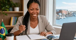 Barbara Sharon, profesora y tutora de portugués brasileño