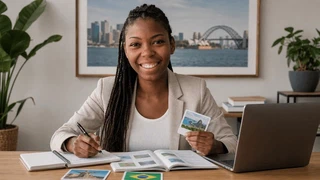 Barbara Sharon, professora e tutora de português brasileiro