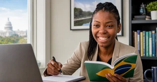Barbara Sharon, profesora y tutora de portugués brasileño