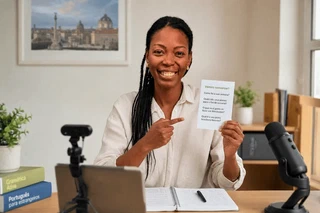 Aprende portugués en Wiesbaden | Clases en línea de portugués brasileño con Barbara Sharon