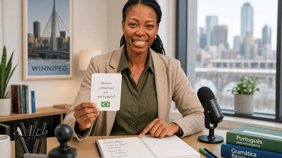 Learn Brazilian Portuguese in Winnipeg | Private & Group Online Lessons - Brazilian Portuguese lessons with Barbara Sharon
