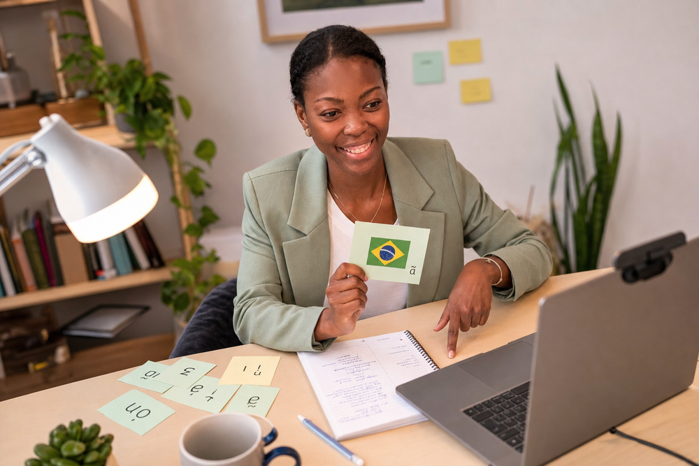 Clases particulares online - Brazilian Portuguese lesson with Barbara Sharon