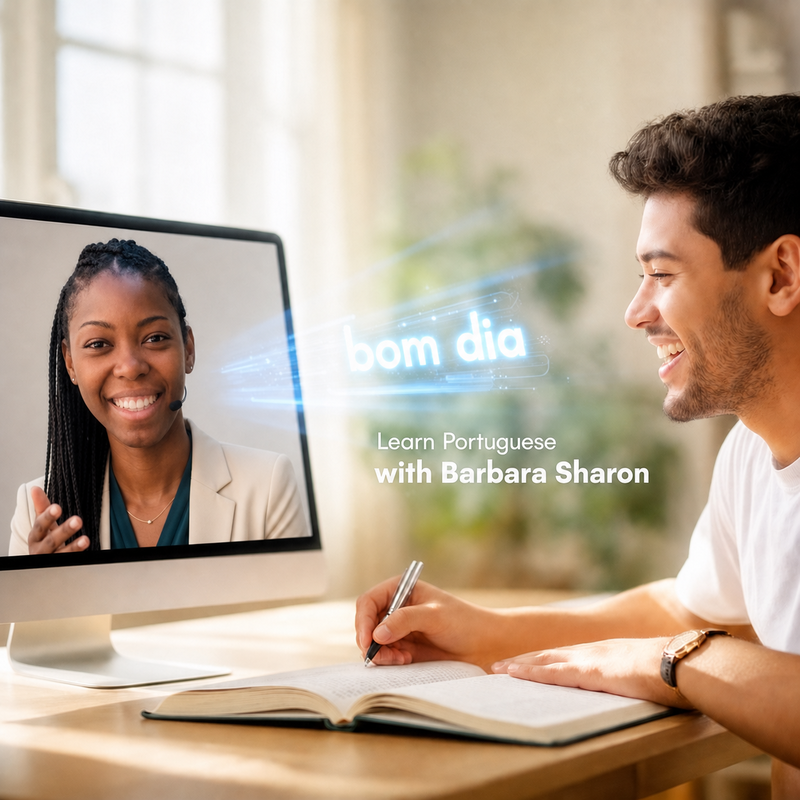 Clase de portugués brasileño en línea con Barbara Sharon